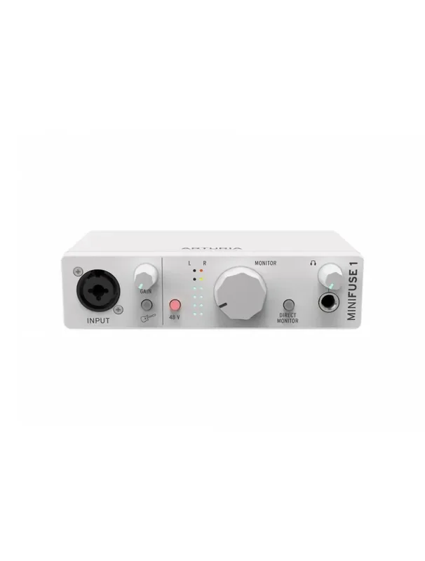 Arturia Minifuse 1 White 1-in / 2-out Audio Interface