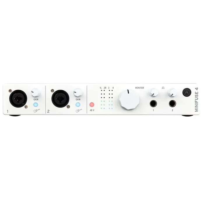Arturia MiniFuse 4 Versatile Desktop Audio Interface White –