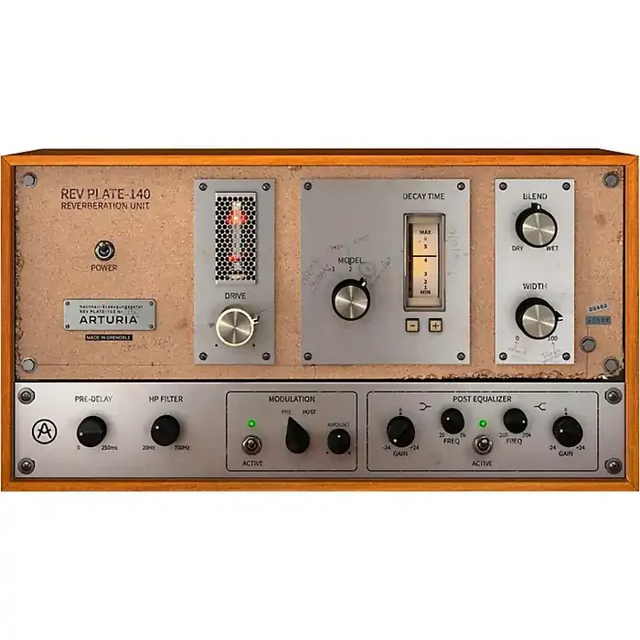 Arturia Rev PLATE-140 (Software Download) Guitar Center