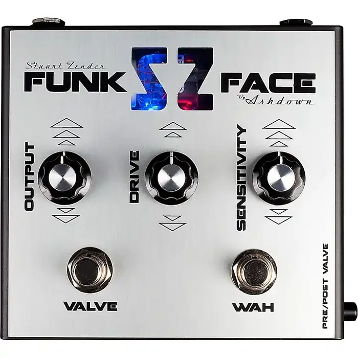 Ashdown Stuart Zender Funk Face Signature Effects Pedal Silver Guitar Center