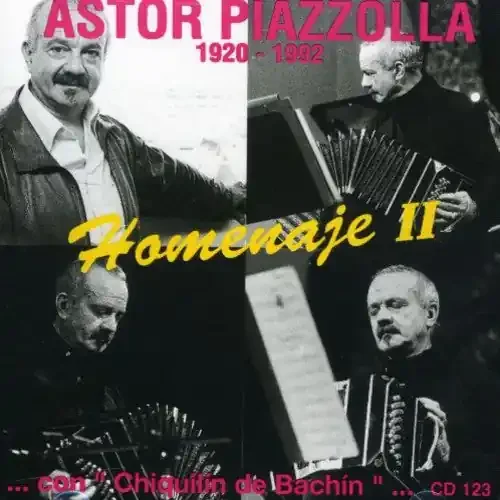 Astor Piazzolla Homenaje II – COMPACT DISCS