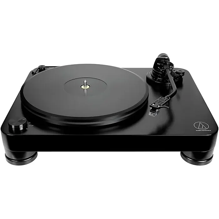 Audio-Technica AT-LP7 Fully Manual Belt-Drive Turntable Black Guitar Center