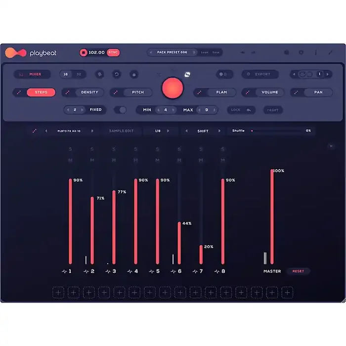 Audiomodern Playbeat 3 Virtual Drums and Percussion Software Download Guitar Center