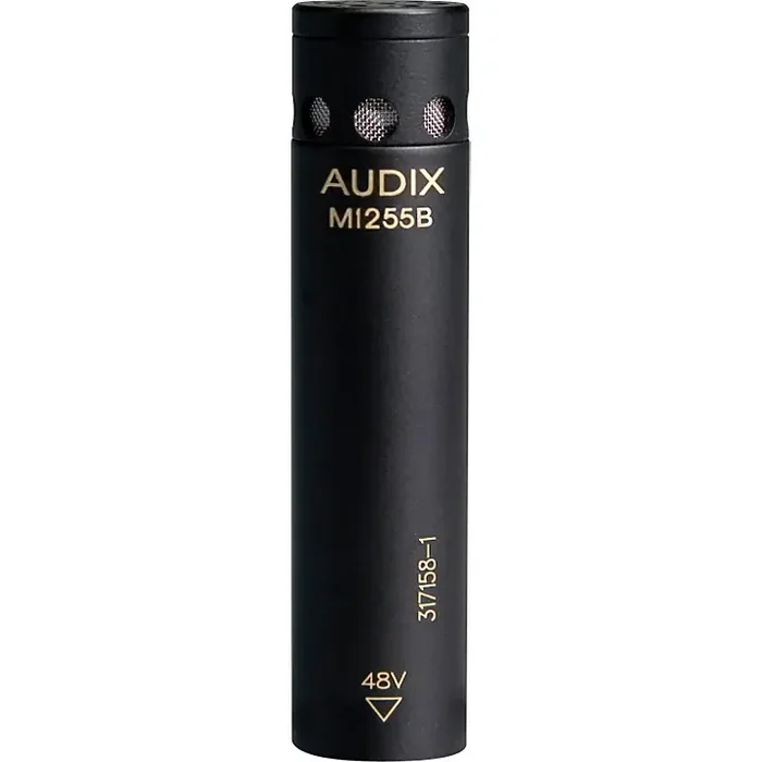 Audix M1255B Miniturized High Output Condenser Microphone for Distance Miking Omni Standard Guitar Center