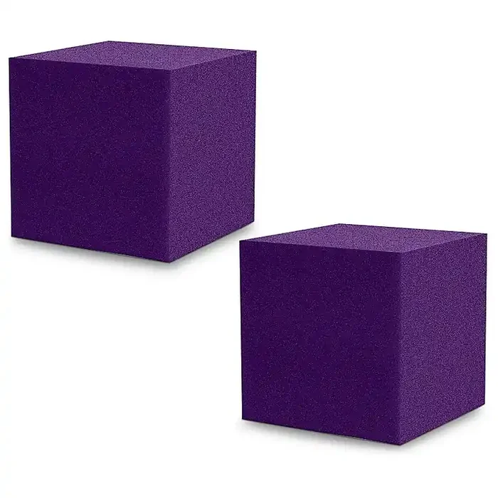 Auralex Studiofoam Bass Trap 12″x12″x12″ CornerFill Cubes 2-Pack Purple Guitar Center