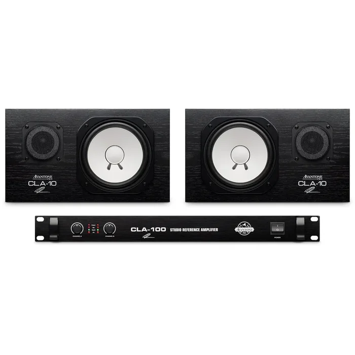Avantone CLA-10 Passive Monitors (Pair) Bundle with CLA-100 Studio Pow