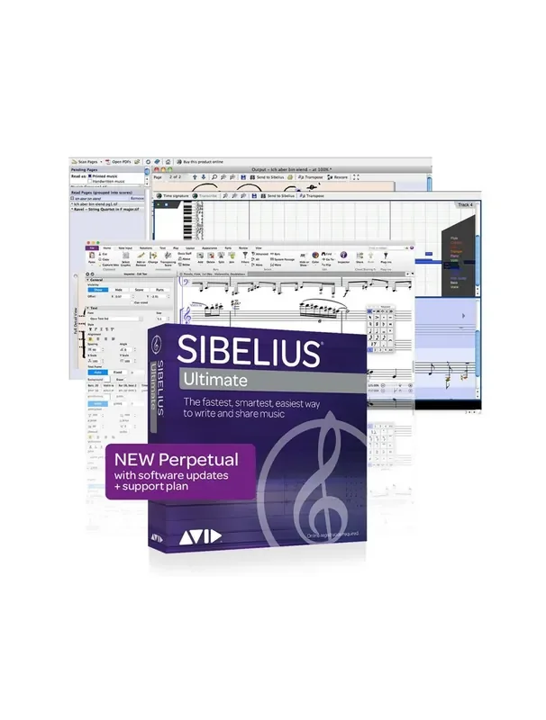 Avid Sibelius Ultimate With Photoscore NotateMe & Audioscore