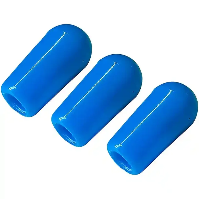 AxLabs 3-Way Toggle Switch Cap – 3-Pack (3.5 mm, 4 mm, 8/32″ Threads) Light Blue Guitar Center