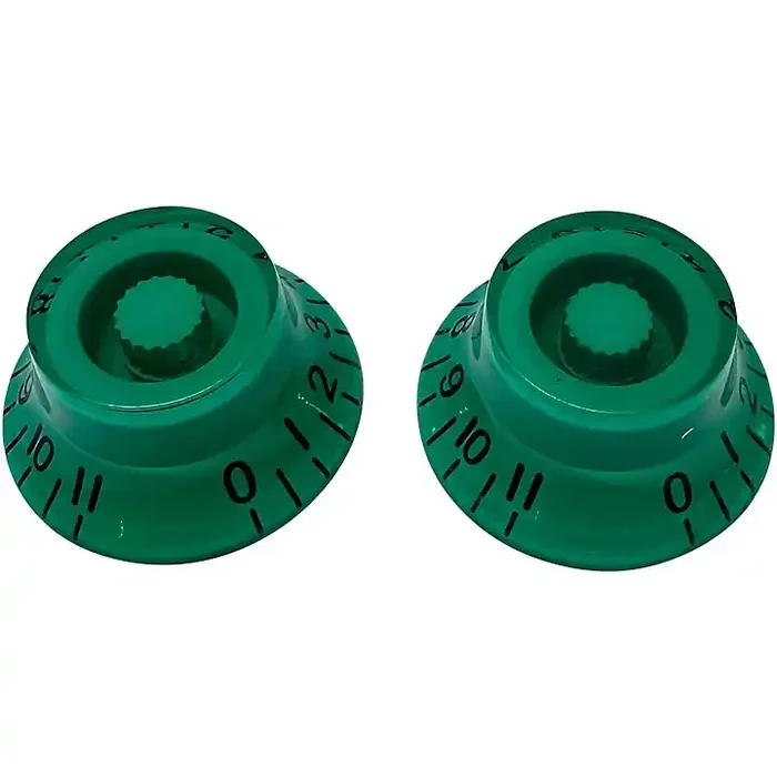 AxLabs Bell Knob That Goes To 11 (Black Lettering) – 2 Pack Seafoam Green Guitar Center
