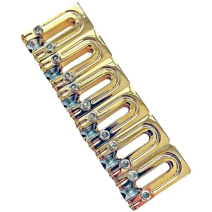 AxLabs String Surfer Brass Roller Saddles for Strat Style Bridges Gold Narrow 2-1/16 in. Guitar Center