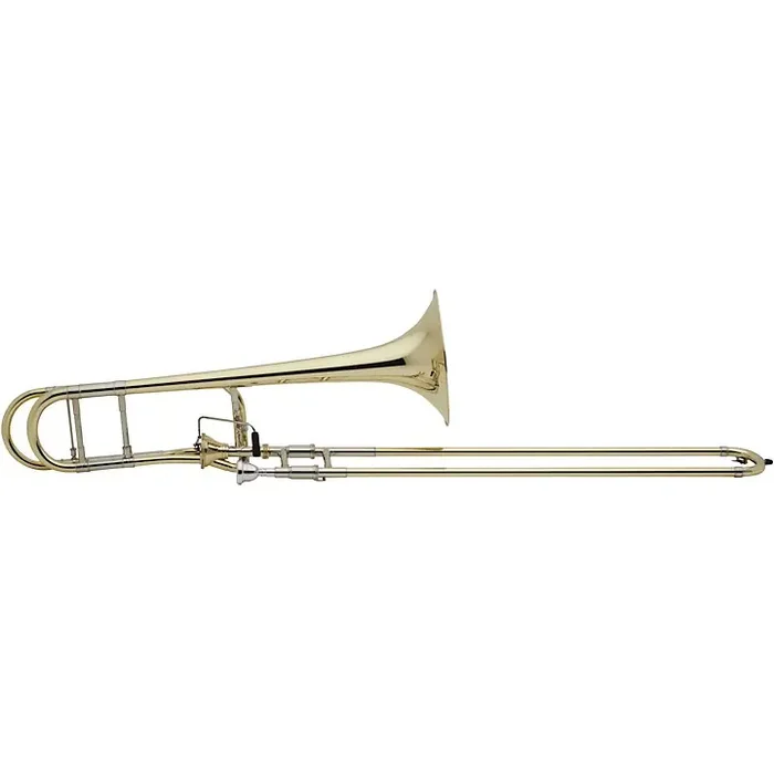 Bach 42AF Stradivarius Series Axial Flow F-Attachment Trombone 42AF Lacquer Yellow Brass Bell Guitar Center