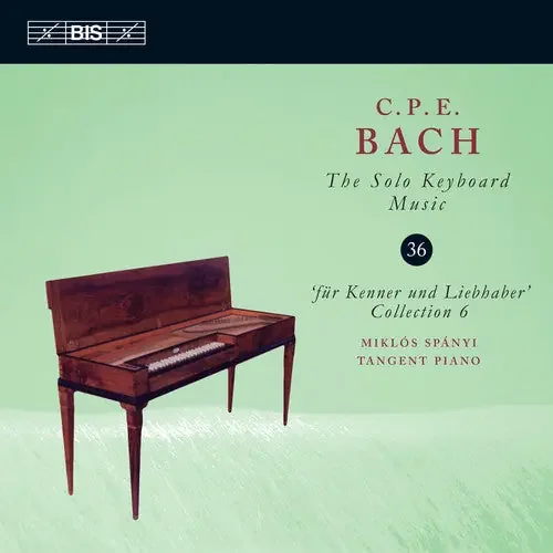 Bach, C.P.E. / Spanyi Solo Keyboard Music 36 – COMPACT DISCS
