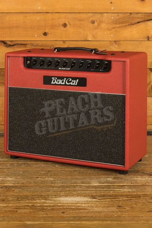 Bad Cat Black Cat Electric Guitar Amplifier Combo – 20W – Vermillion Bronco