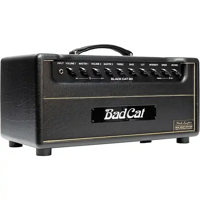 Bad Cat Mod Shop Black Cat 30 30W Guitar Amp Head by Mark Sampson Black Guitar Center