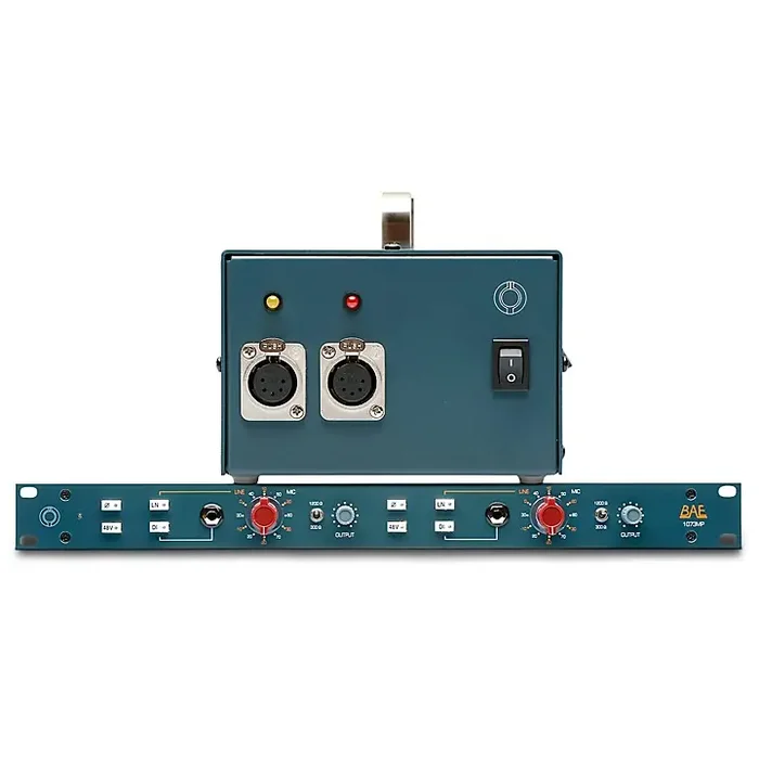 BAE 1073MP Dual Channel Mic Pre With Power Supply Guitar Center