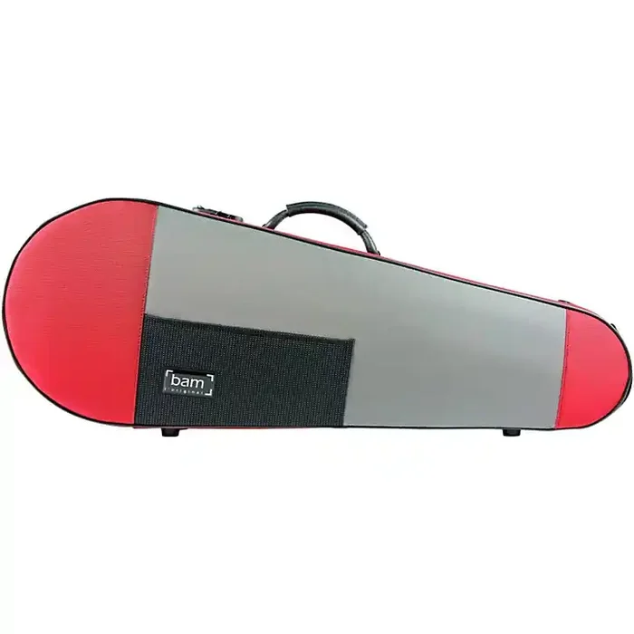 Bam 5101S Stylus Contoured Viola Case Burgundy and Silver Guitar Center