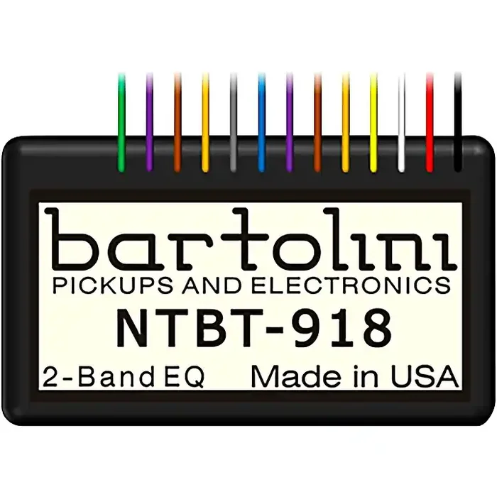 Bartolini NTBT 2-Band EQ Preamp Module Guitar Center