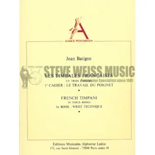 Batigne-French Timpani (Bk 1) Wrist Technique