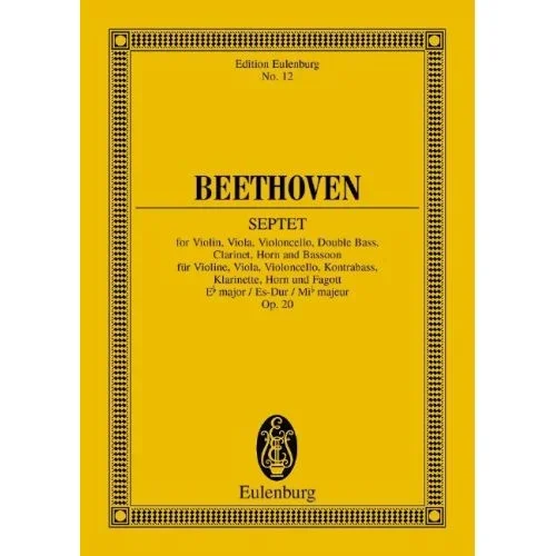 Beethoven, Ludwig van – Septet Eb major op. 20