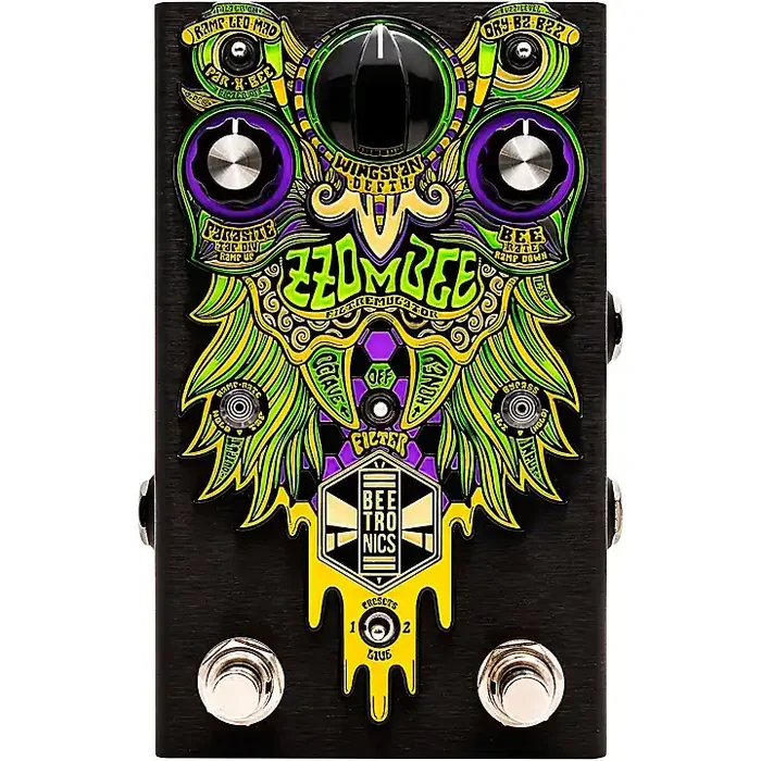 Beetronics FX Zzombee Filtremulator Effects Pedal Black Anodized Guitar Center