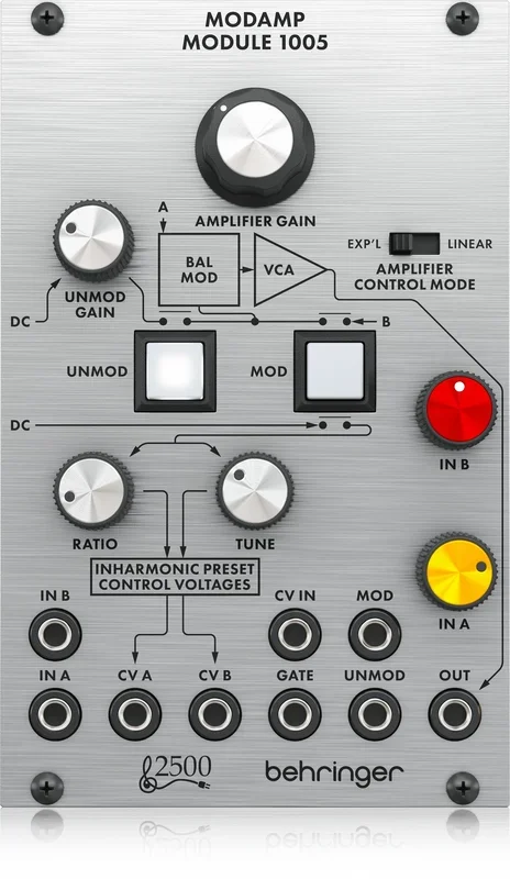 Behringer 2500 Series – ModAmp 1005 Ring Mod VCA – Eurorack Module