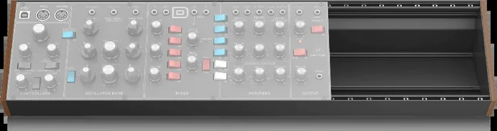 Behringer Eurorack 104 Hp Skiff Case