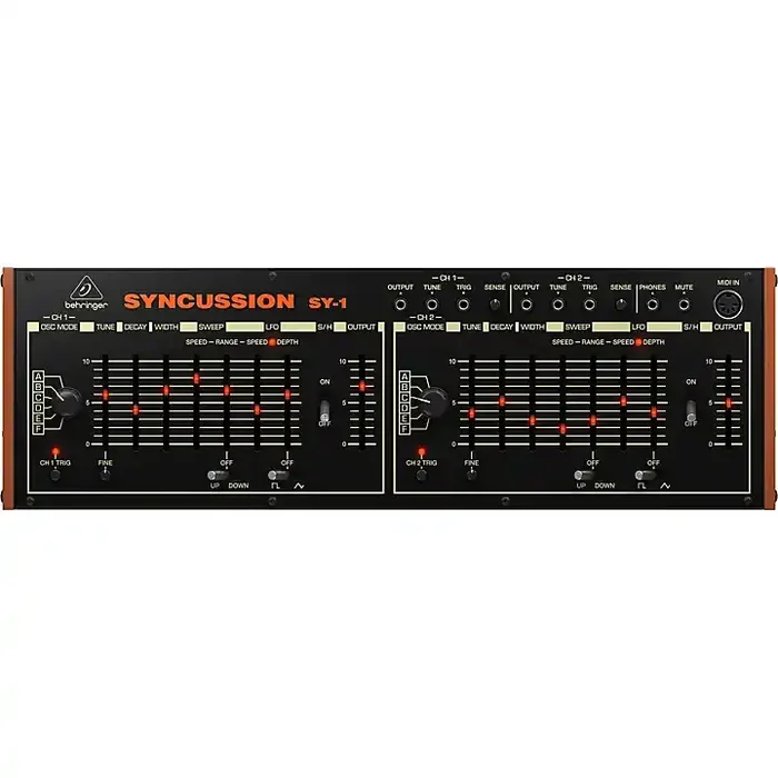 Behringer Syncussion SY-1 Dual Analog Percussion Synthesizer Guitar Center