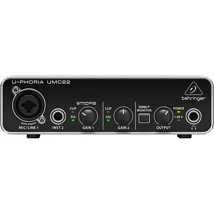 Behringer U-Phoria UMC22 Guitar Center