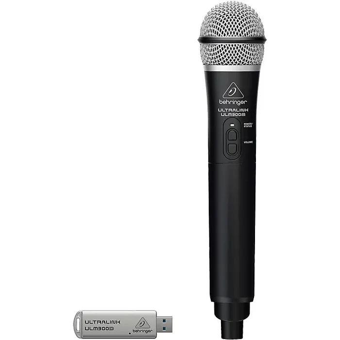 Behringer ULM300USB 2.4gHz Handheld Digital Wireless System & Dual-Mode Receiver Guitar Center