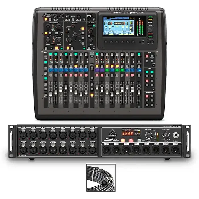 Behringer X32 COMPACT Bundle With S16 Digital Stage Box Guitar Center