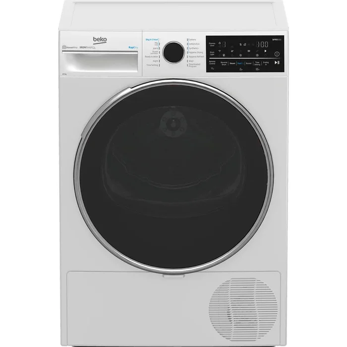 Beko BDPB104HW 10kg Hybrid Heat Pump Dryer with Steam