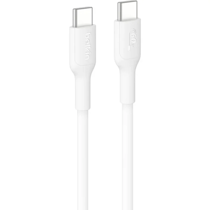 Belkin BoostCharge USB-C 60W 2.0 PCR Cable 15cm (White)