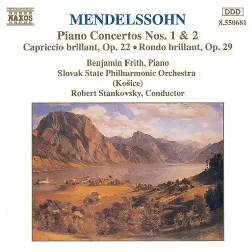 Benjamin Frith Piano Concerti 1 & 2 – COMPACT DISCS