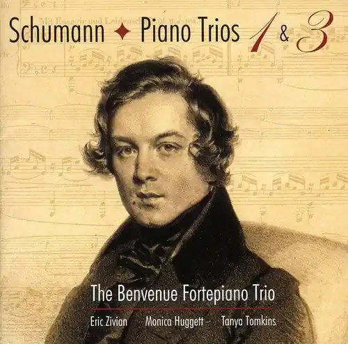 Benvenue Fortepiano Trio Piano Trios 1 & 3 – COMPACT DISCS