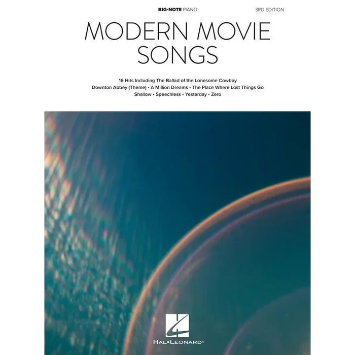 Big Note Piano – Modern Movie Songs