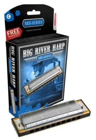 BIG RIVER HARMONICA BOXED KEY OF G