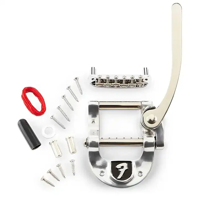 Bigsby B5 Fender Vibrato Kit – Original Fender Logo For Telecaster Guitars Chrome Guitar Center