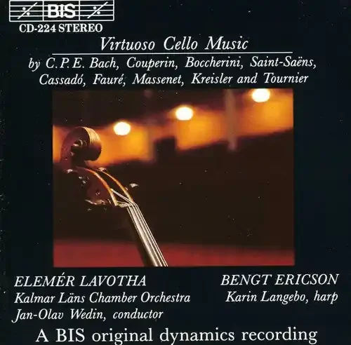 Bill Coday Virtuoso Cello Music – COMPACT DISCS