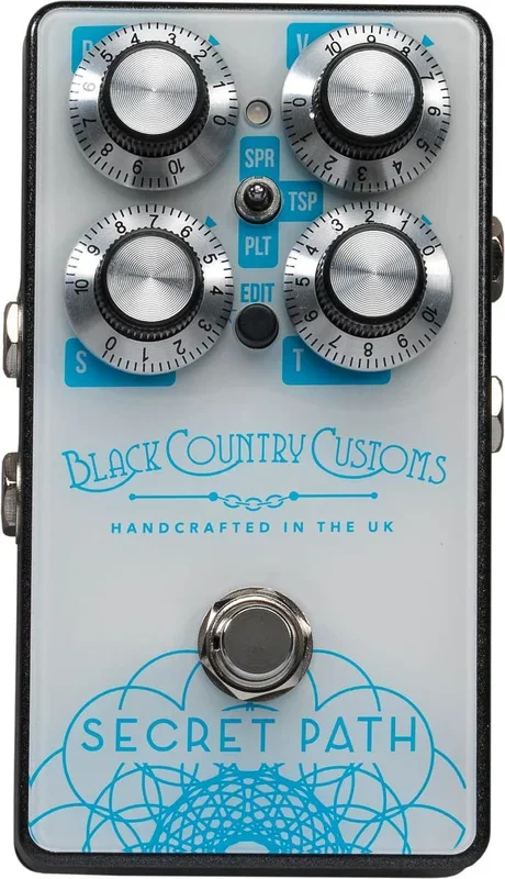 Black Country Customs Secret Path Reverb Pedal