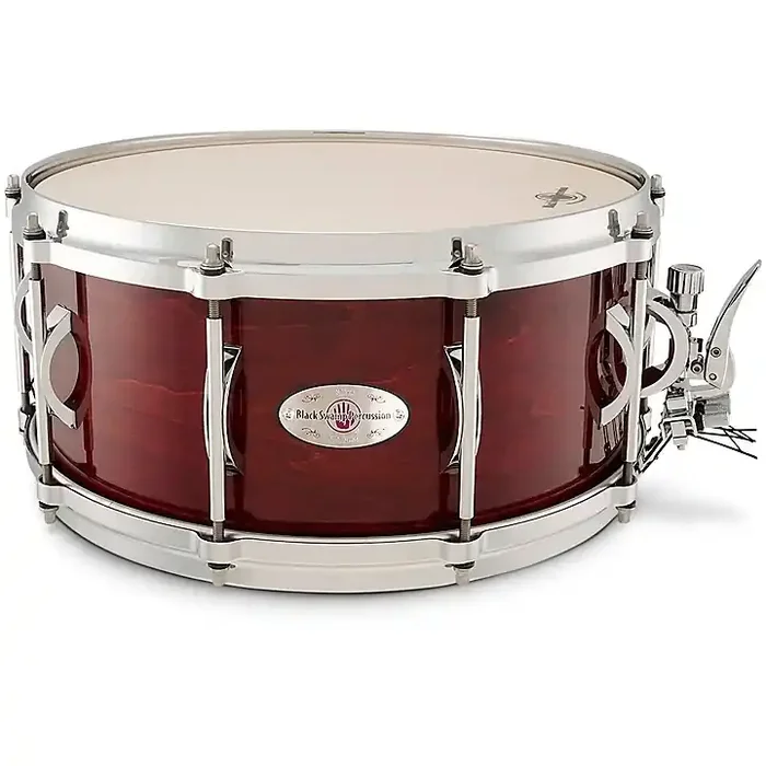 Black Swamp Percussion SoundArt Maple Shell Snare Drum Cherry Rosewood 14 x 6.5 in. Guitar Center