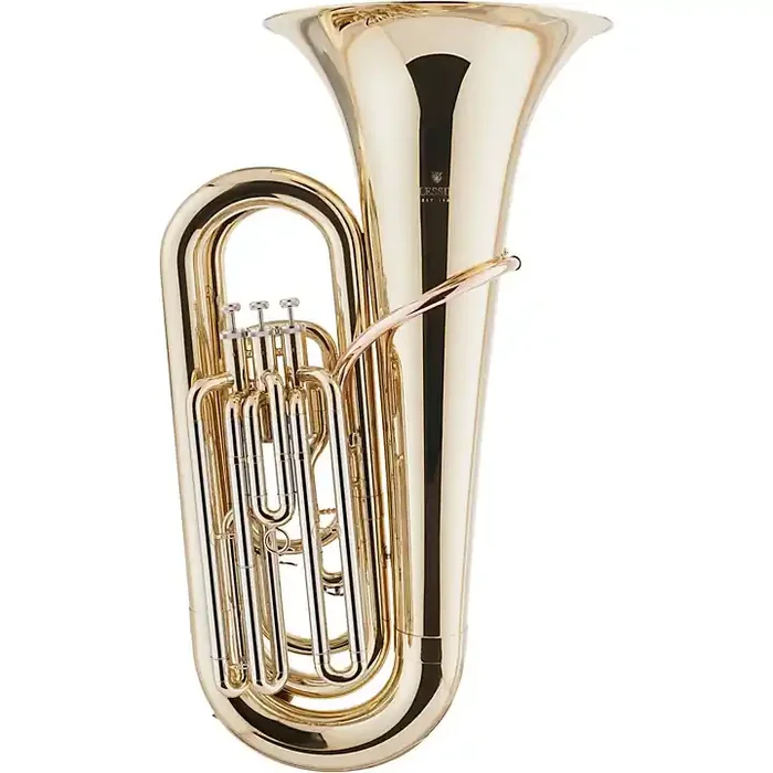 Blessing BTU1287 Bb 3/4 3-Valve Tuba Outfit Clear Lacquer Guitar Center