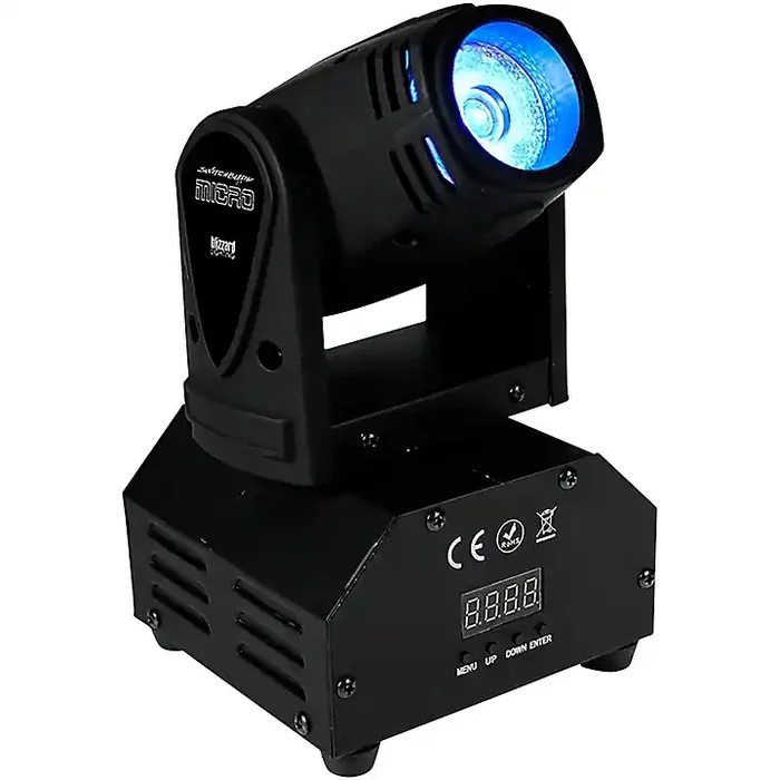 Blizzard SwitchBlade Micro RGBW LED Moving Head 8° Beam Light Guitar Center