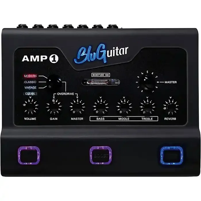 BluGuitar AMP1-IE Iridium Edition 100W Tube-Hybrid Guitar Pedalboard Amp Guitar Center