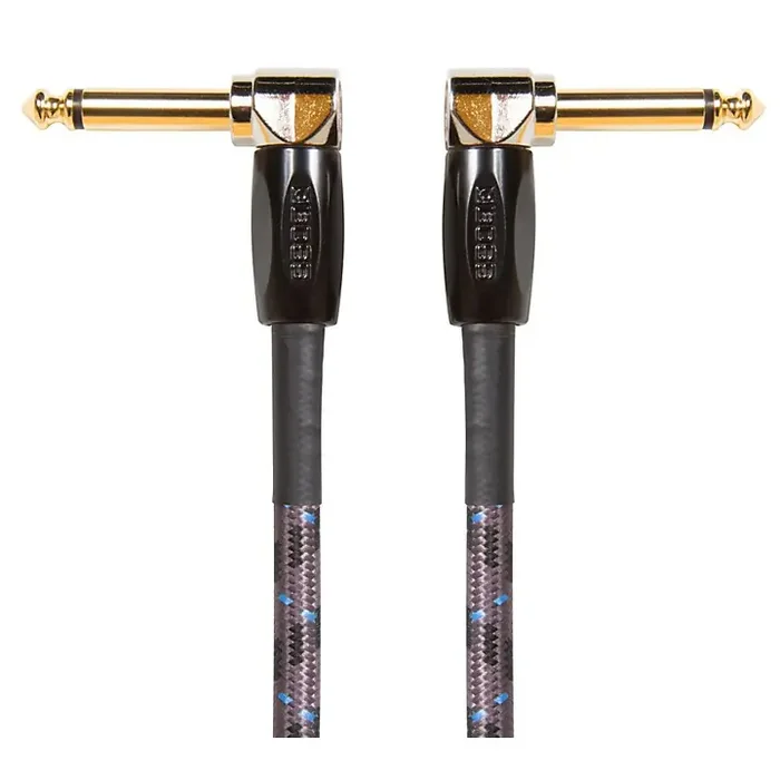 BOSS 1/4″ Angle – Angle Instrument Cable 1 ft. Guitar Center
