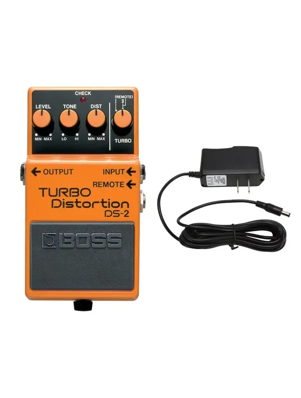 Boss DS-2 Turbo Distortion + Power Supply