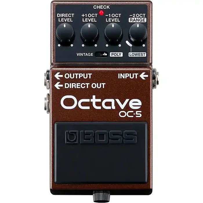 BOSS OC-5 Octave Effects Pedal Black Guitar Center