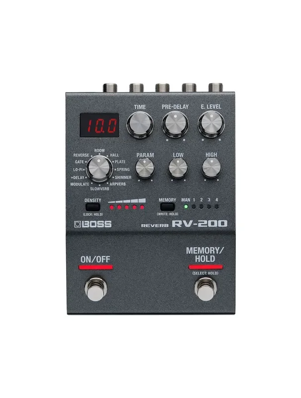Boss RV-200 Reverb Pedal – Open Box