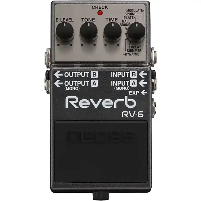 BOSS RV-6 Digital Delay/Reverb Guitar Effects Pedal Guitar Center