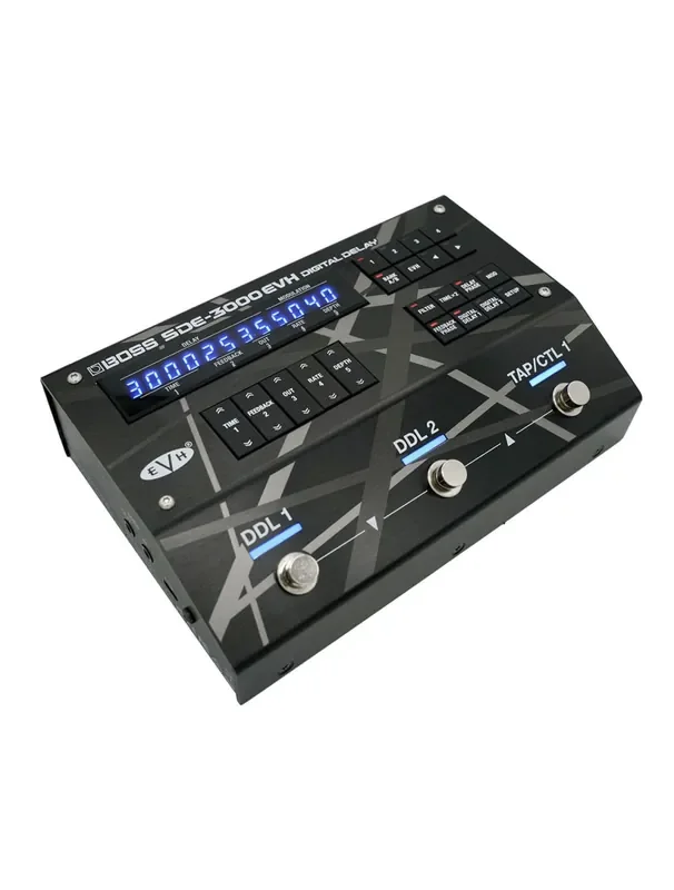 Boss SDE-3000EVH Dual Digital Delay Guitar Pedal (EVH Edition) – Open Box