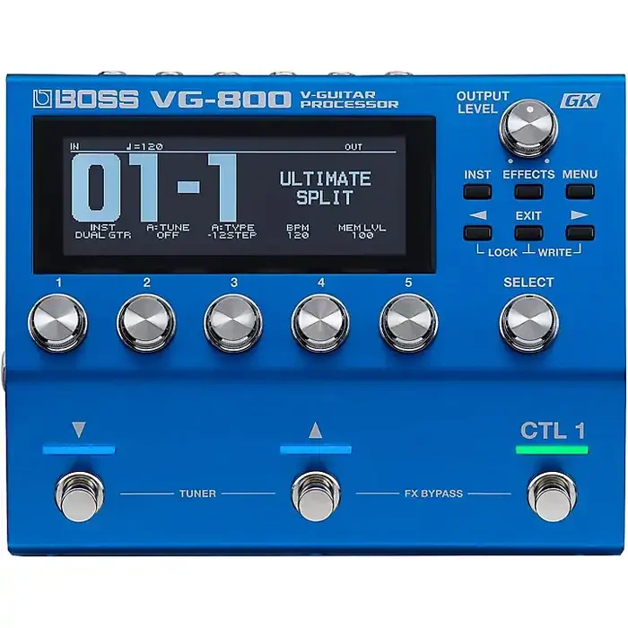 BOSS VG-800 V-Guitar Processor Blue Guitar Center